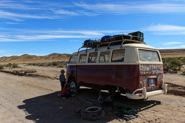 Route vers Uyuni - Bolivie
